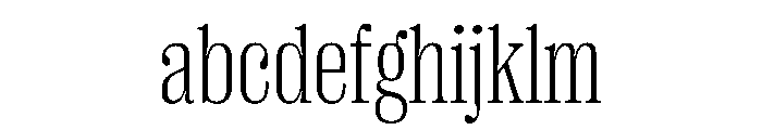 PPRightSerif NarrowFine Instance FONT