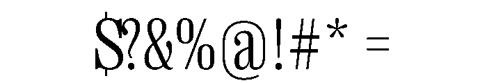 PPRightSerif NarrowLight Instance Font OTHER CHARS