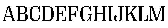 PPRightSerif Regular Instance Font UPPERCASE