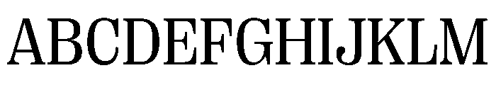 PPRightSerif Regular Font UPPERCASE