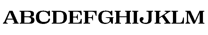 PPRightSerif SpatialMedium Instance Font UPPERCASE