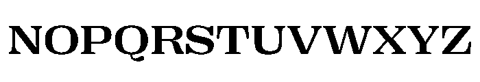 PPRightSerif SpatialMedium Instance Font UPPERCASE