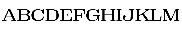 PPRightSerif SpatialRegular Instance Font UPPERCASE
