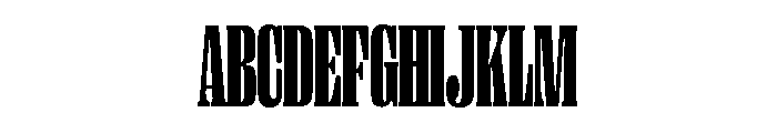 PPRightSerif TallBlack Instance Font UPPERCASE