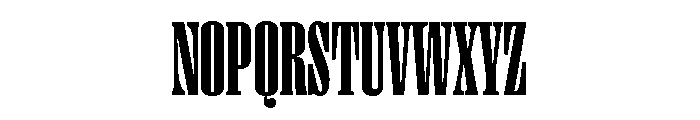 PPRightSerif TallDark Instance Font UPPERCASE