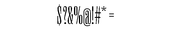 PPRightSerif TallFine Instance Font OTHER CHARS