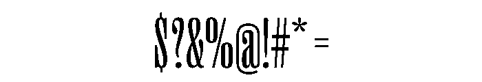 PPRightSerif TallRegular Instance Font OTHER CHARS