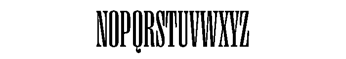 PPRightSerif TallRegular Instance Font UPPERCASE