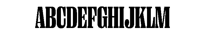 PPRightSerif TightBlack Instance Font UPPERCASE