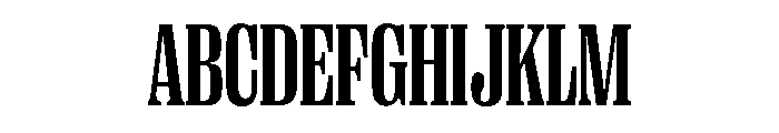PPRightSerif TightBold Instance Font UPPERCASE