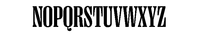 PPRightSerif TightBold Instance Font UPPERCASE