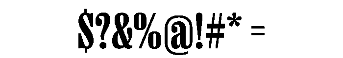 PPRightSerif TightDark Instance Font OTHER CHARS