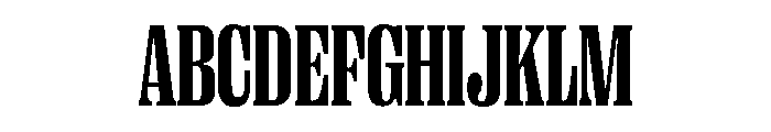 PPRightSerif TightDark Instance Font UPPERCASE
