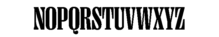 PPRightSerif TightDark Instance Font UPPERCASE