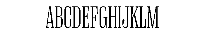PPRightSerif TightFine Instance Font UPPERCASE