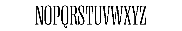 PPRightSerif TightLight Instance Font UPPERCASE