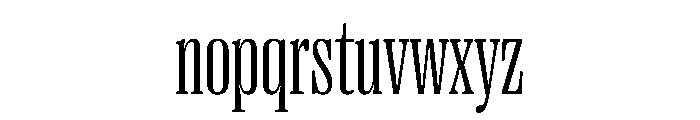 PPRightSerif TightLight Instance Font LOWERCASE