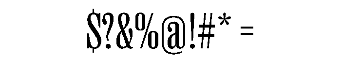PPRightSerif TightRegular Instance Font OTHER CHARS