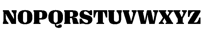 PPRightSerif WideBlack Instance Font UPPERCASE