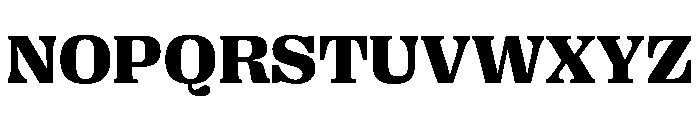 PPRightSerif WideDark Instance Font UPPERCASE