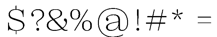 PPRightSerif WideFine Instance Font OTHER CHARS