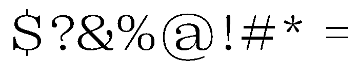 PPRightSerif WideLight Instance Font OTHER CHARS