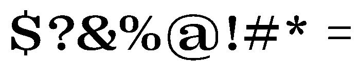PPRightSerif WideMedium Instance Font OTHER CHARS