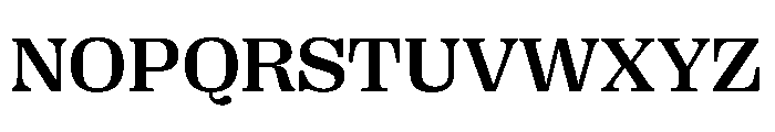 PPRightSerif WideMedium Instance Font UPPERCASE