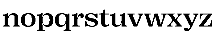 PPRightSerif WideMedium Instance Font LOWERCASE