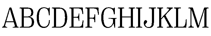 PPRightSerifCasual Light Instance Font UPPERCASE