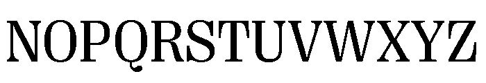 PPRightSerifCasual Regular Instance Font UPPERCASE