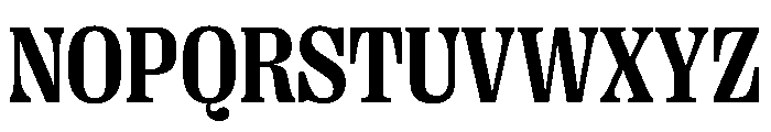 PPRightSerifCompact Bold Instance Font UPPERCASE
