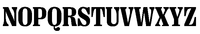 PPRightSerifCompact Dark Instance Font UPPERCASE