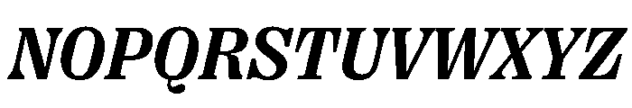 PPRightSerifItalic Bold Instance Font UPPERCASE
