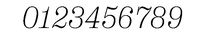 PPRightSerifItalic Fine Instance Font OTHER CHARS