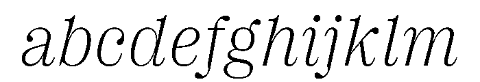 PPRightSerifItalic Fine Instance FONT