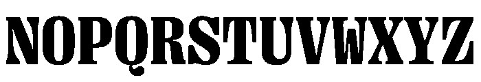 PPRightSerifMono Black Instance Font UPPERCASE