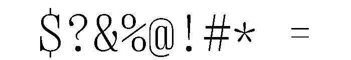 PPRightSerifMono Fine Instance Font OTHER CHARS