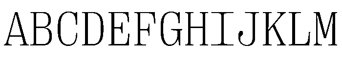 PPRightSerifMono Fine Instance Font UPPERCASE