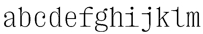 PPRightSerifMono Fine FONT