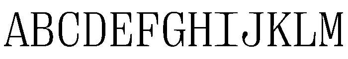 PPRightSerifMono Light Instance Font UPPERCASE