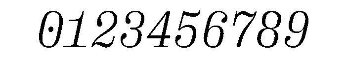 PPRightSerifMono LightItalic Font OTHER CHARS