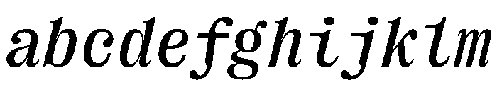 PPRightSerifMonoItalic Medium Instance FONT