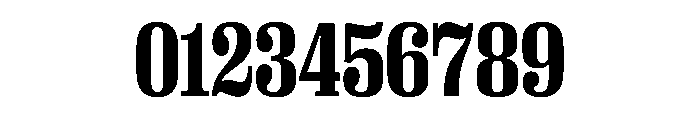 PPRightSerifNarrow Dark Instance Font OTHER CHARS