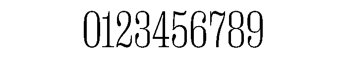PPRightSerifNarrow Fine Instance Font OTHER CHARS