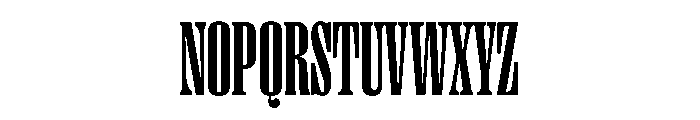 PPRightSerifTall Bold Instance Font UPPERCASE