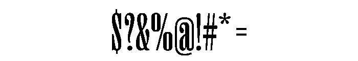 PPRightSerifTall Medium Instance Font OTHER CHARS