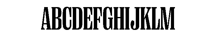 PPRightSerifTight Bold Instance Font UPPERCASE