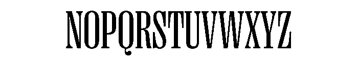 PPRightSerifTight Regular Instance Font UPPERCASE