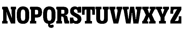 PPRightSlab CompactDark Instance Font UPPERCASE